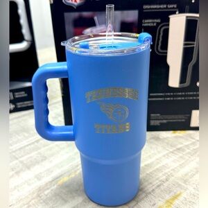 Tennessee Titans NCAA 24oz Travel Tumbler Drinkware New